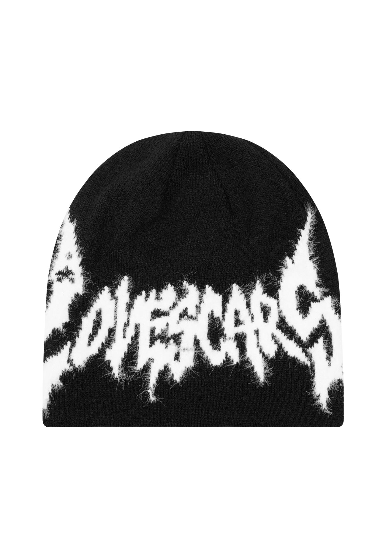 GRUNGE LOGO BEANIE BLACK