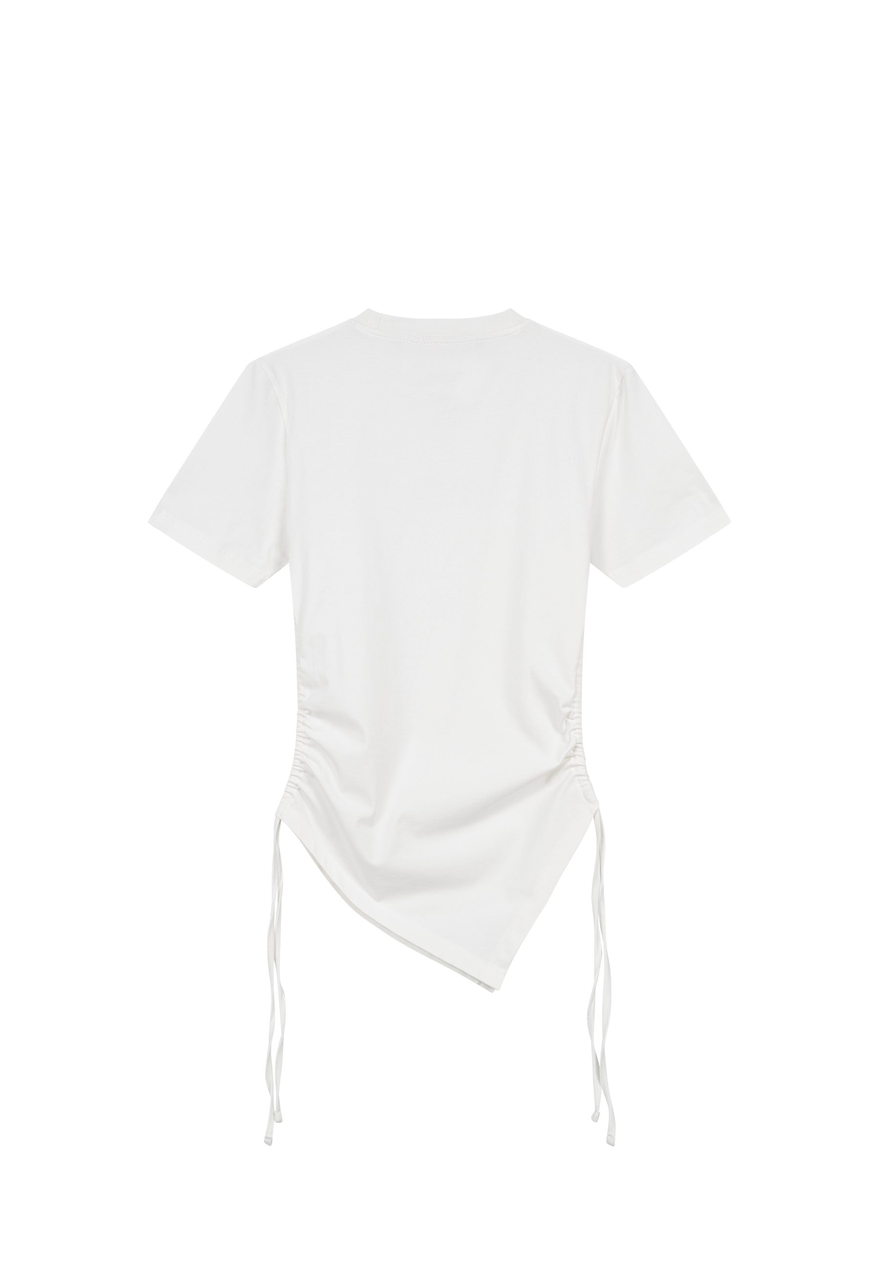 ASYMETRIC TEE WHITE