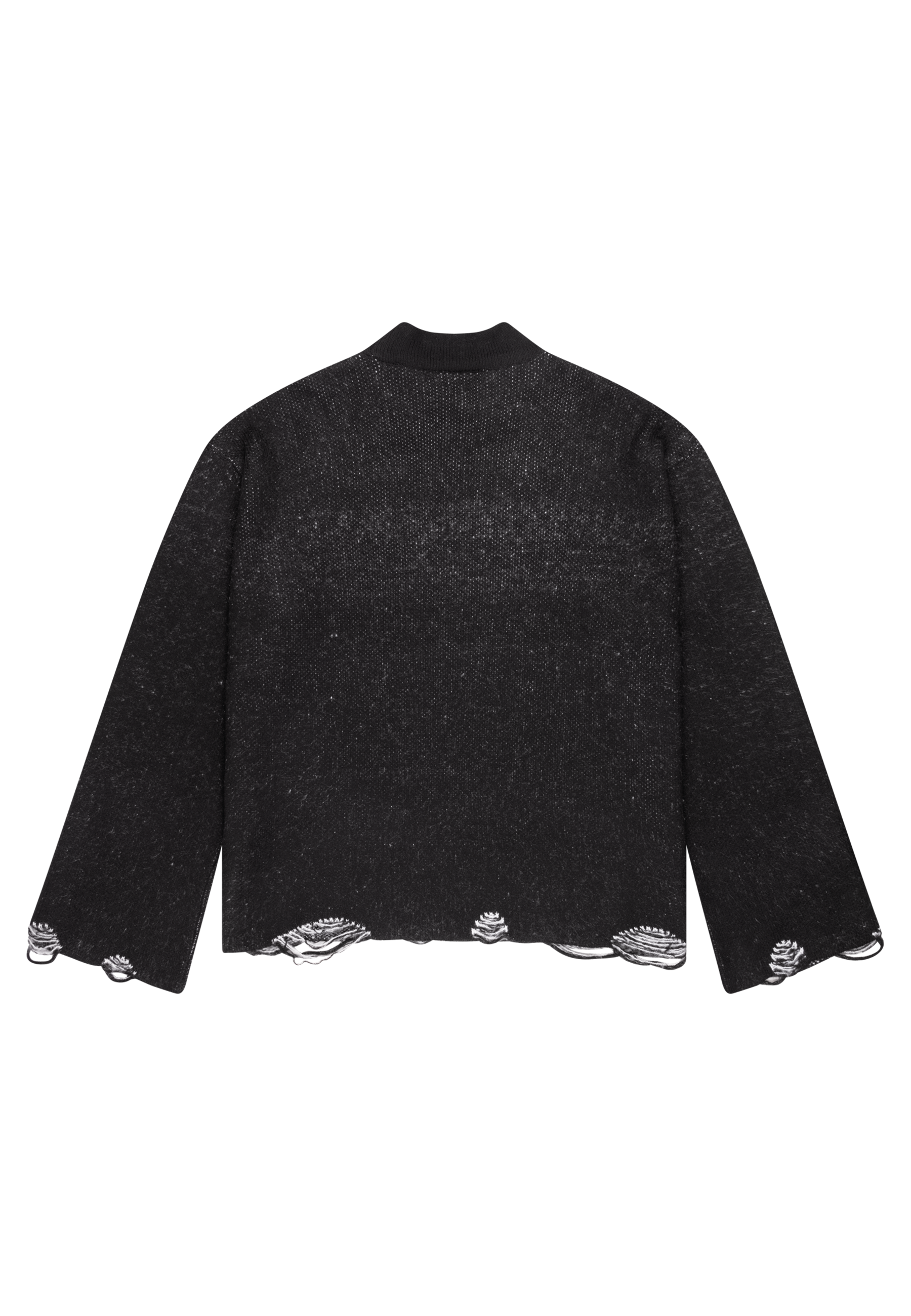 KNIT PULLOVER BLACK