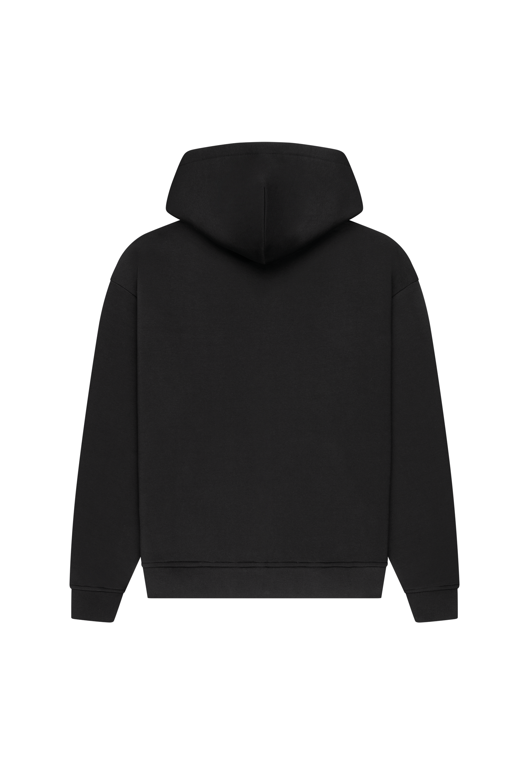 PIPING ZIP-HOODIE BLACK