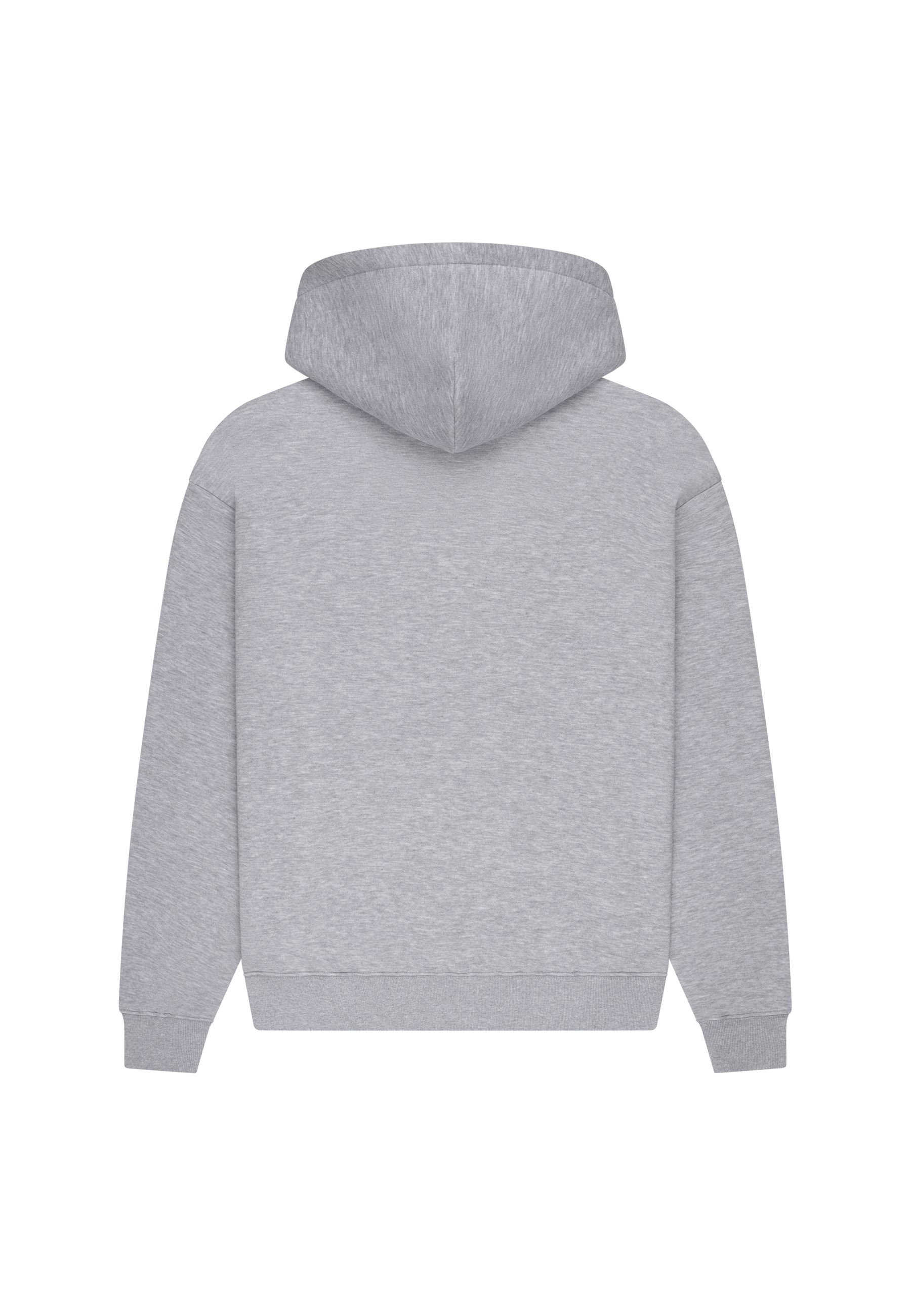 BASIC LOGO HOODIE GREY MELANGE