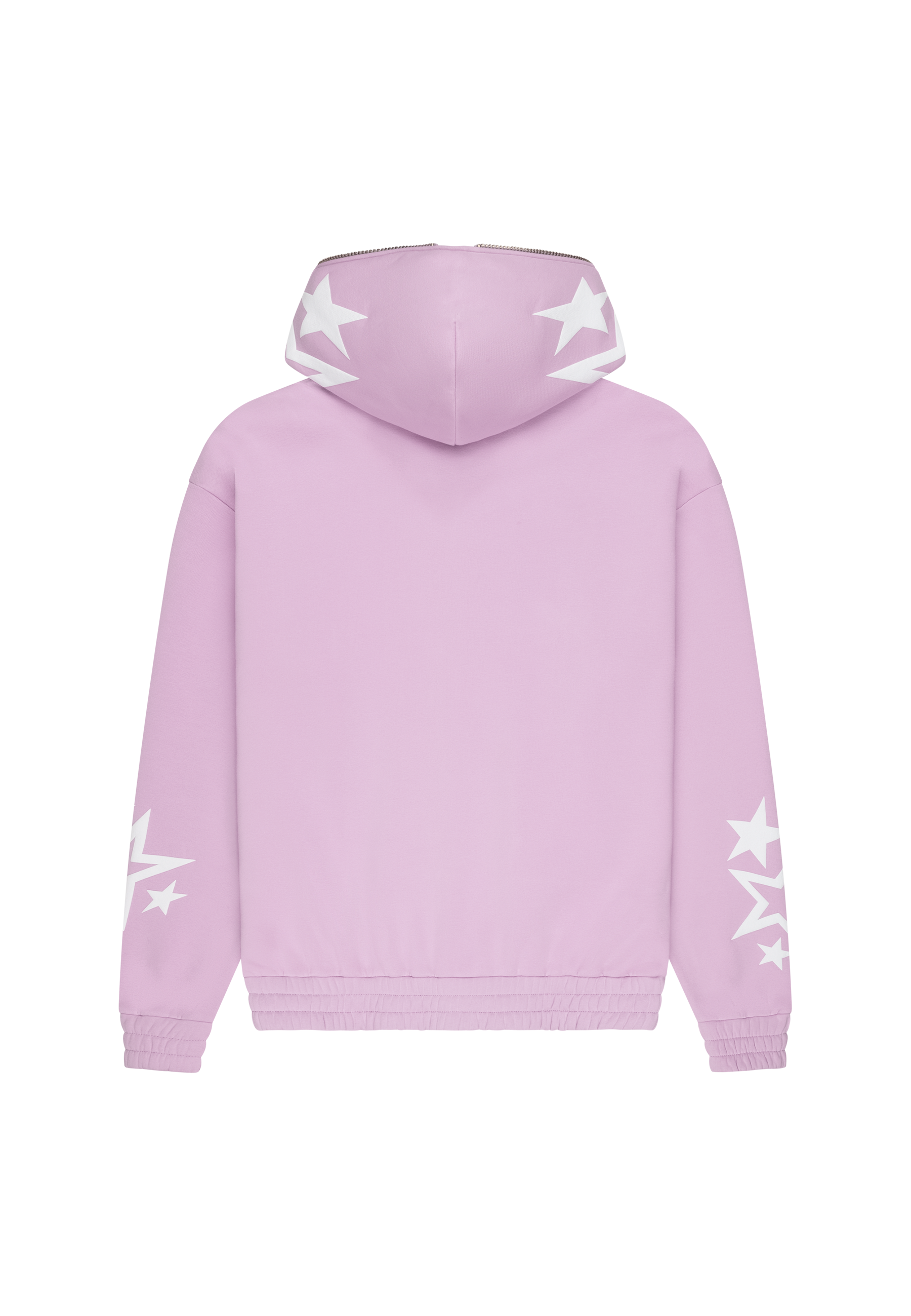 STAR FULL-ZIP HOODIE FADED LILAC