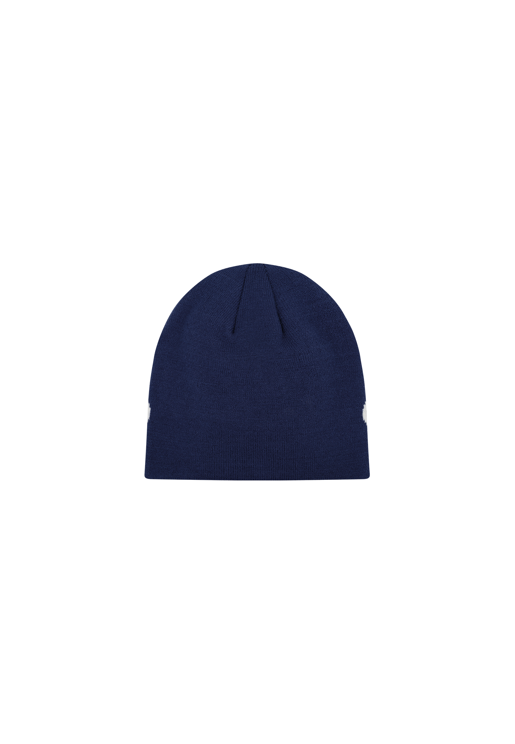 ROUND LOGO BEANIE NAVY