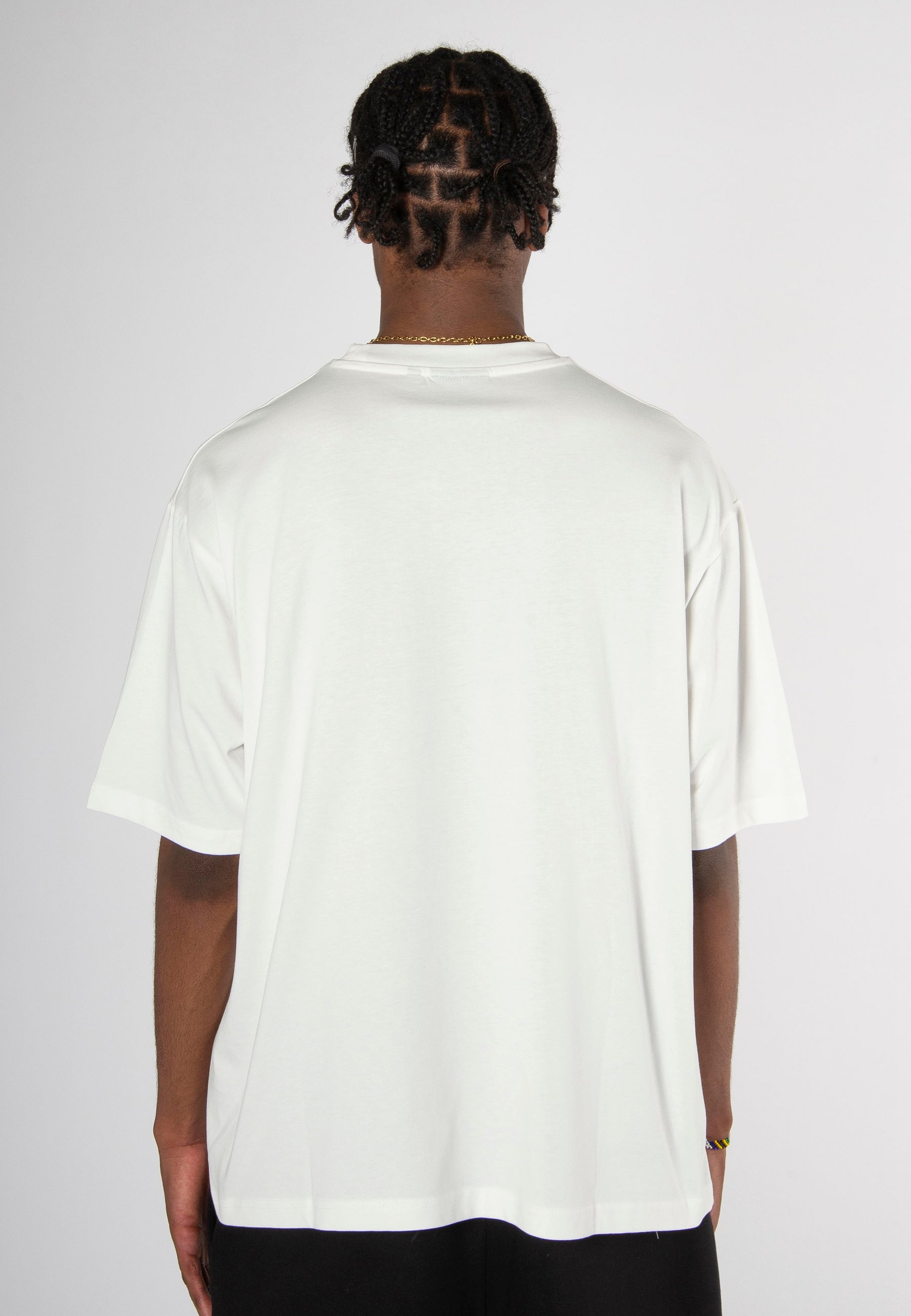 COLLEGE STAR TEE OFFWHITE