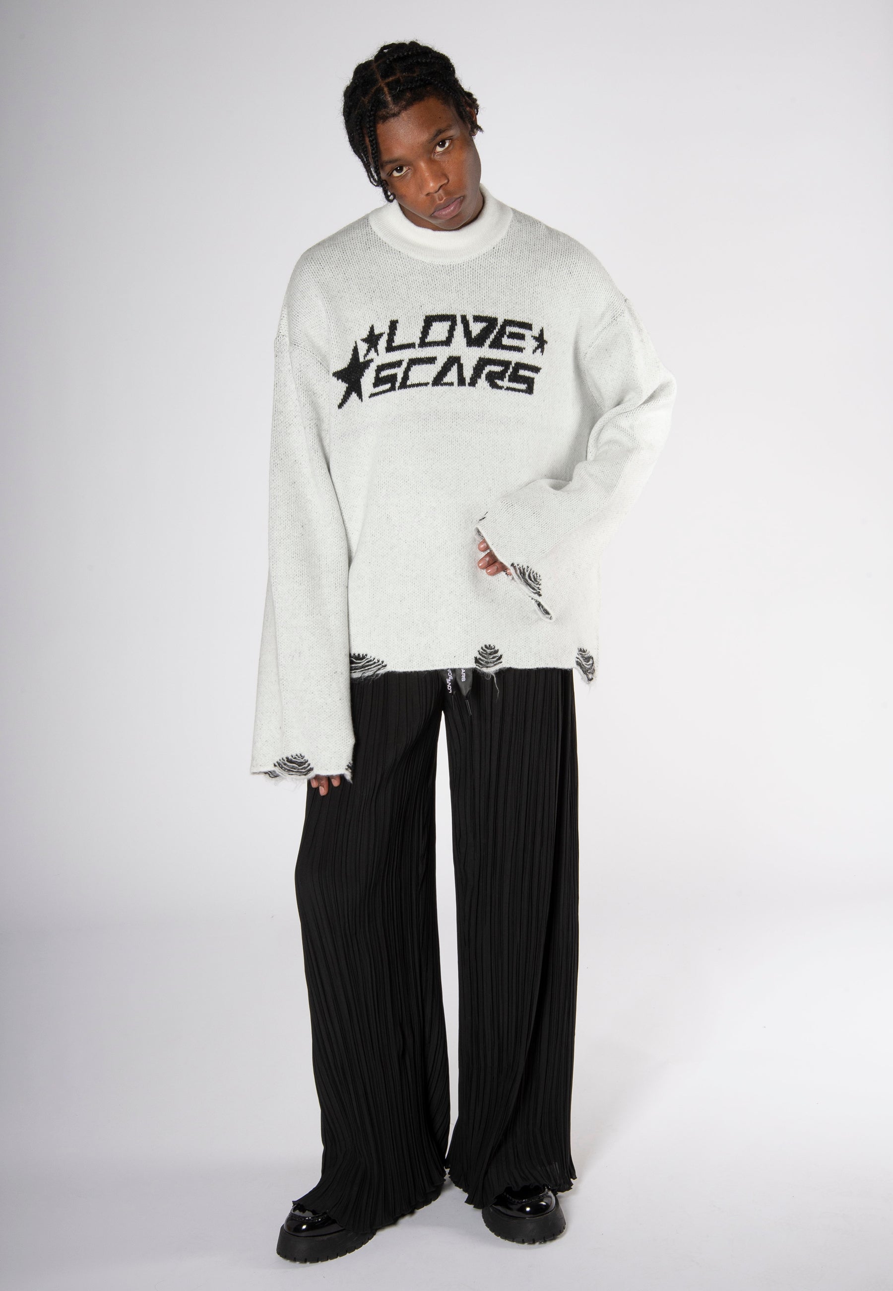 KNIT PULLOVER OFFWHITE