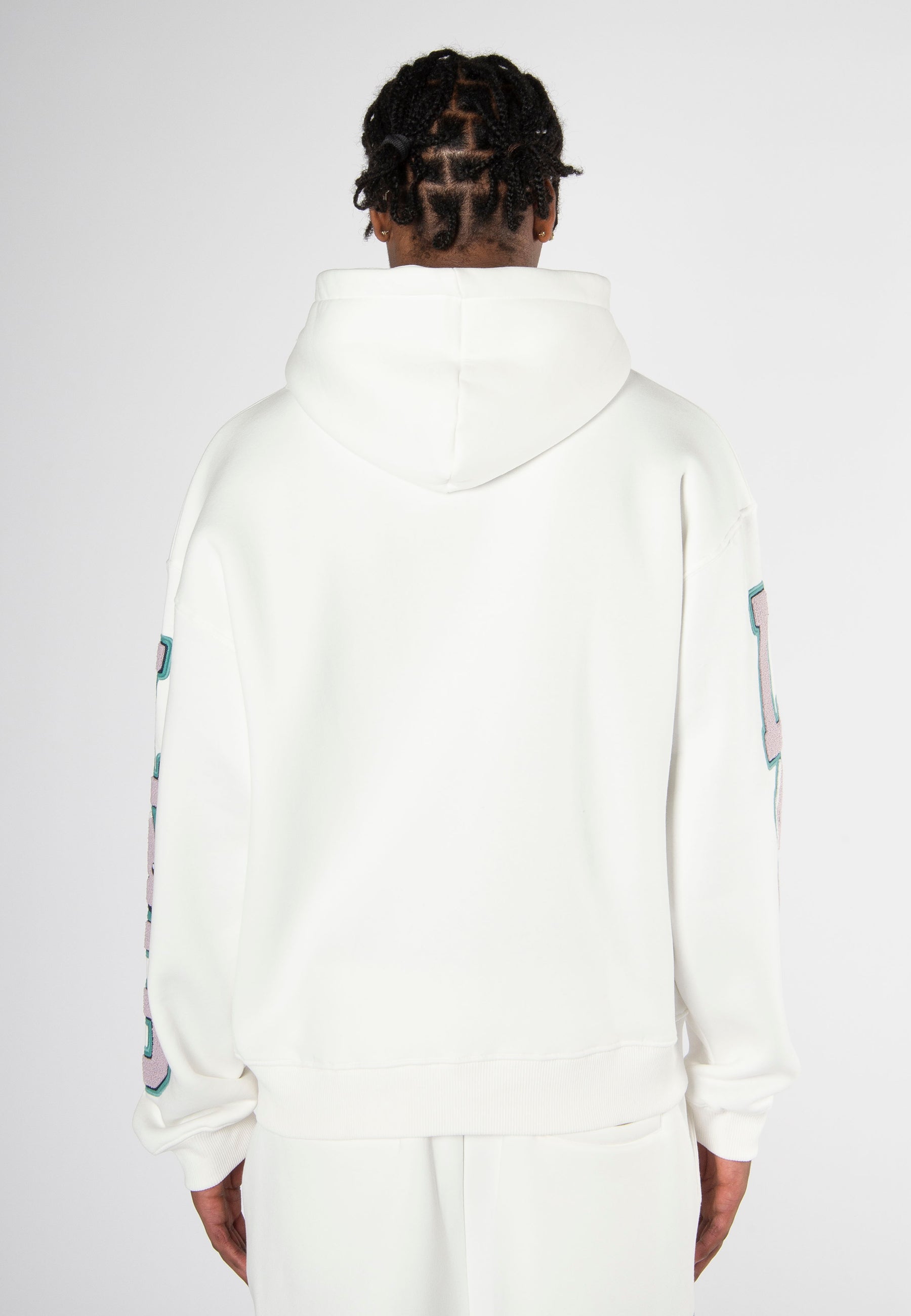 COLLEGE STAR HOODIE OFFWHITE