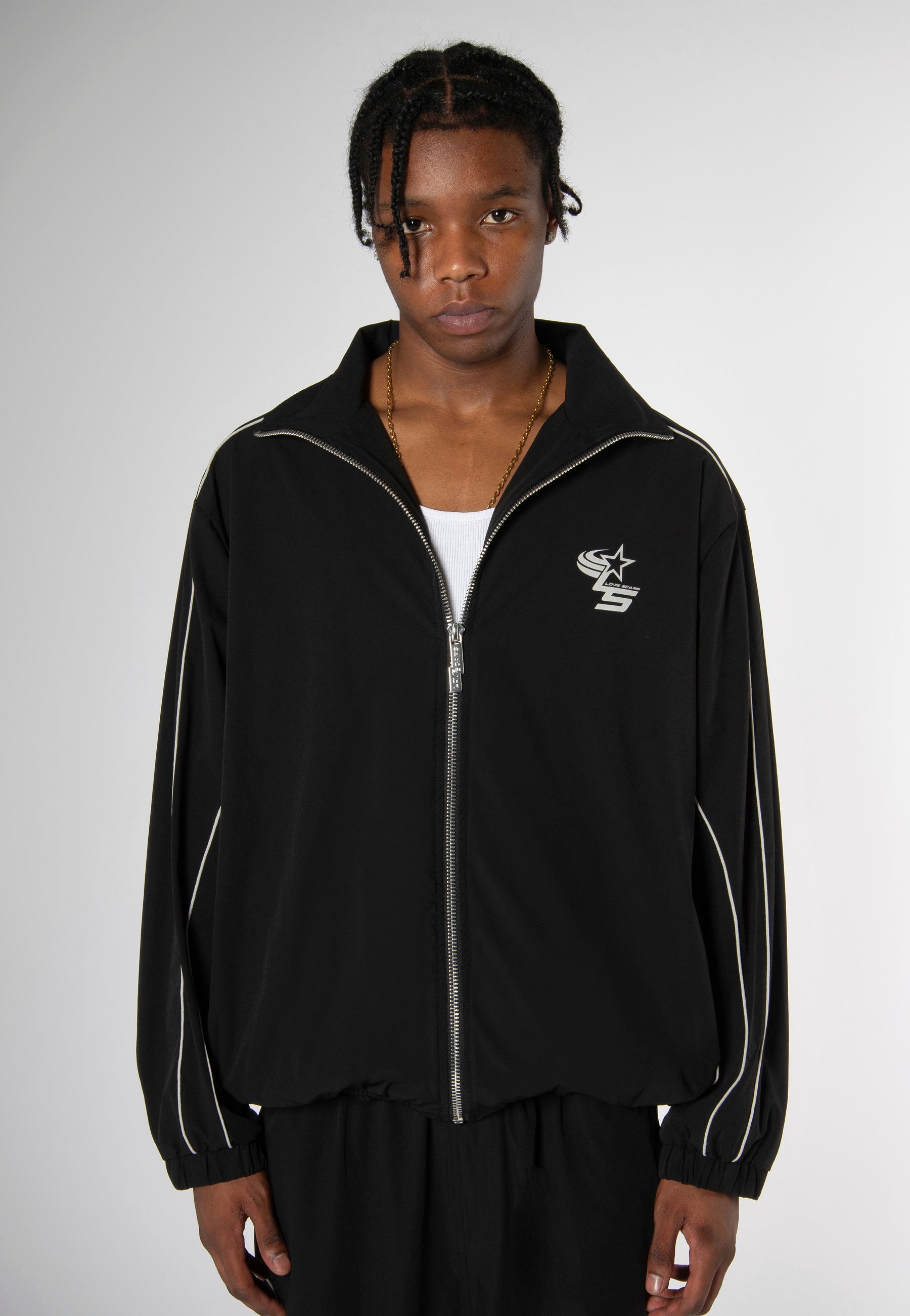 COACH TRACK JACKET BLACK