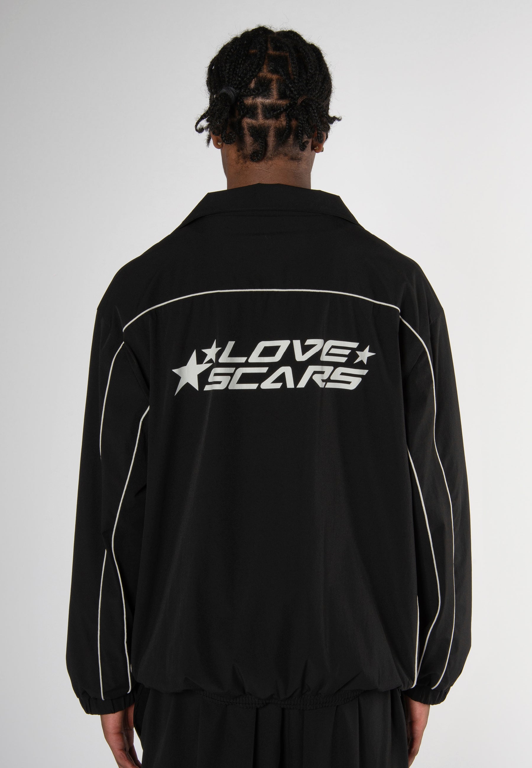 COACH TRACK JACKET BLACK