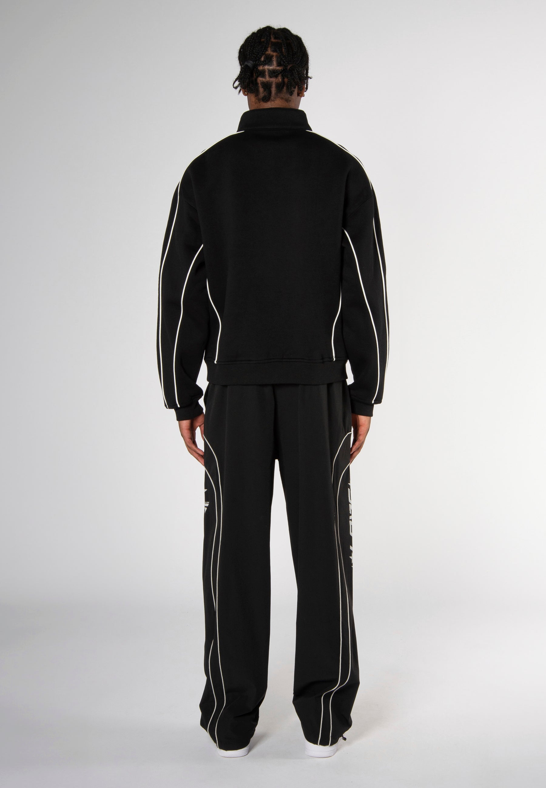 COACH TRACK PANTS BLACK