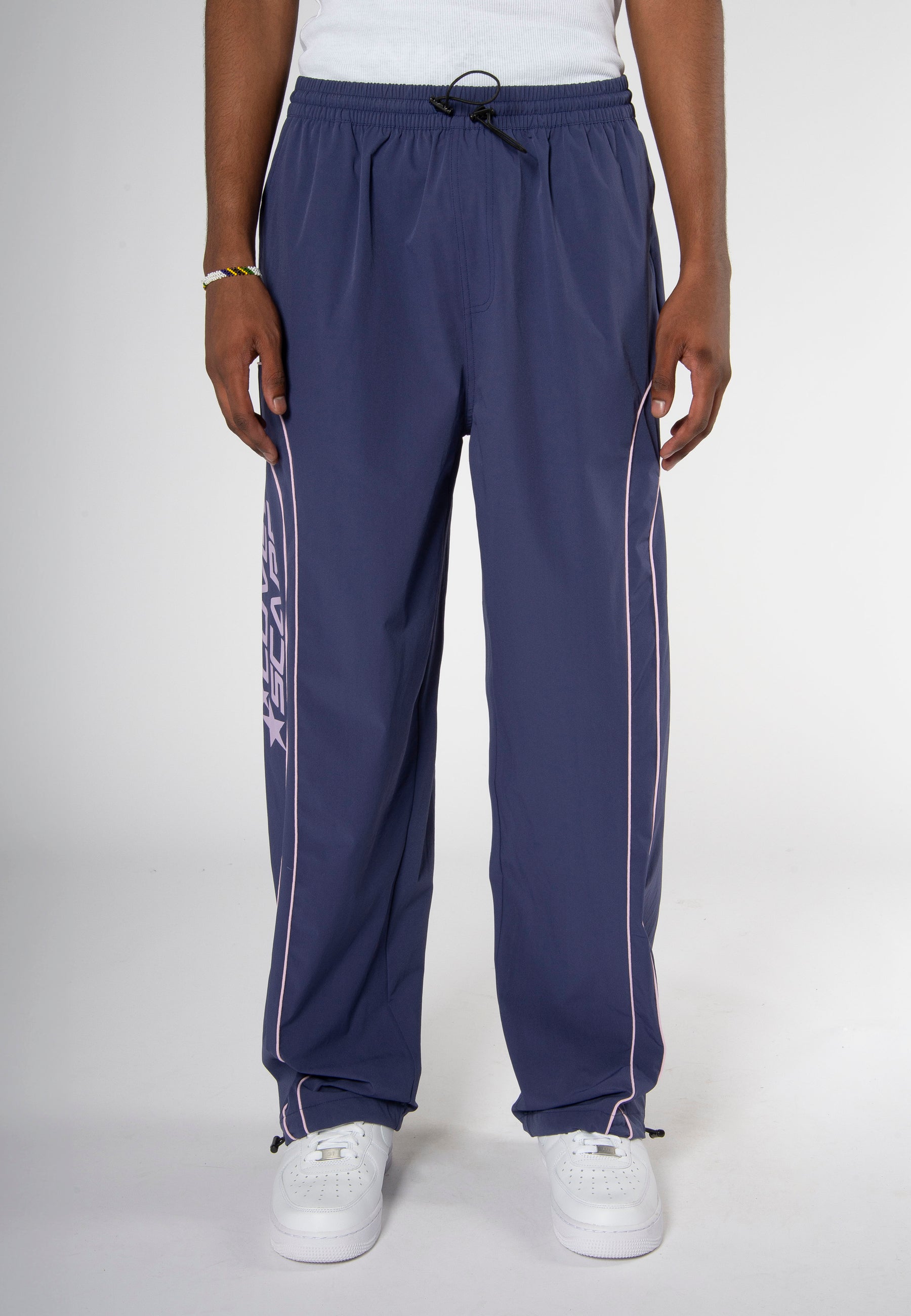 COACH TRACK PANTS PURPLE