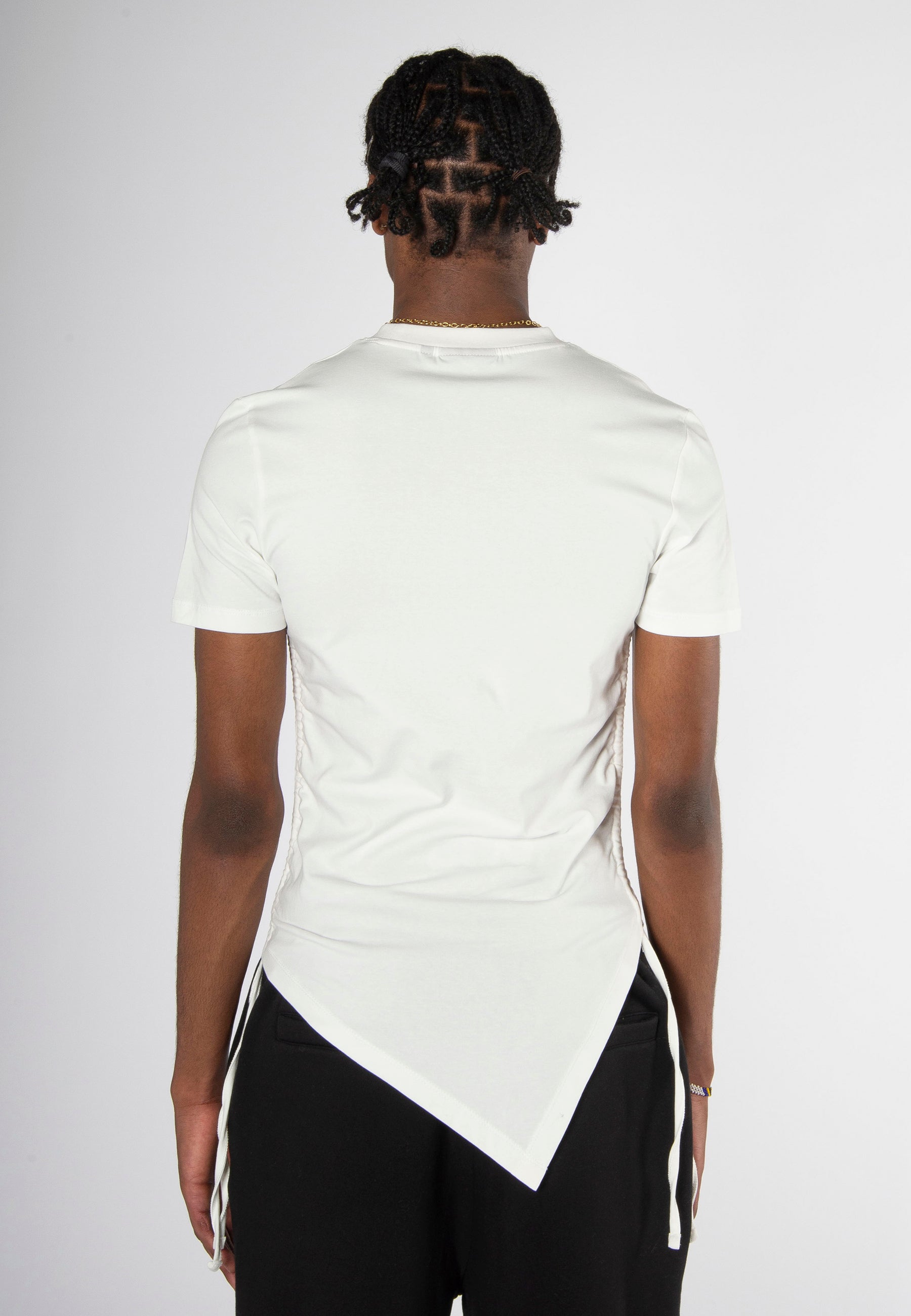 ASYMETRIC TEE WHITE