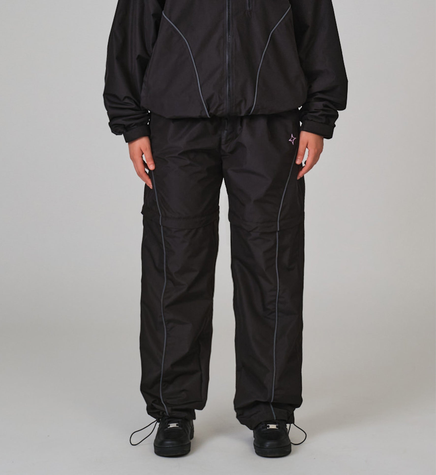 COSMIC TRACK PANTS BLACK