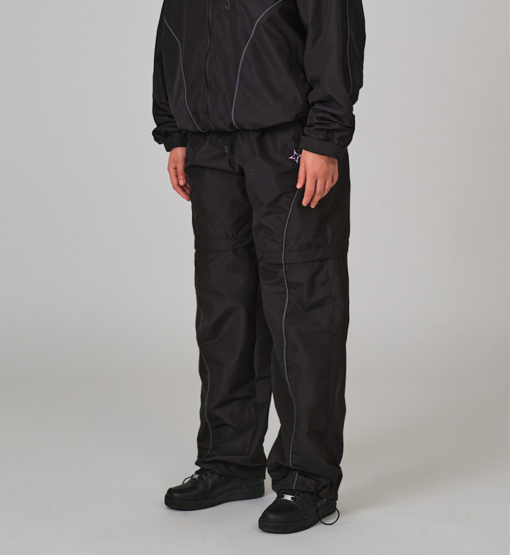 COSMIC TRACK PANTS BLACK