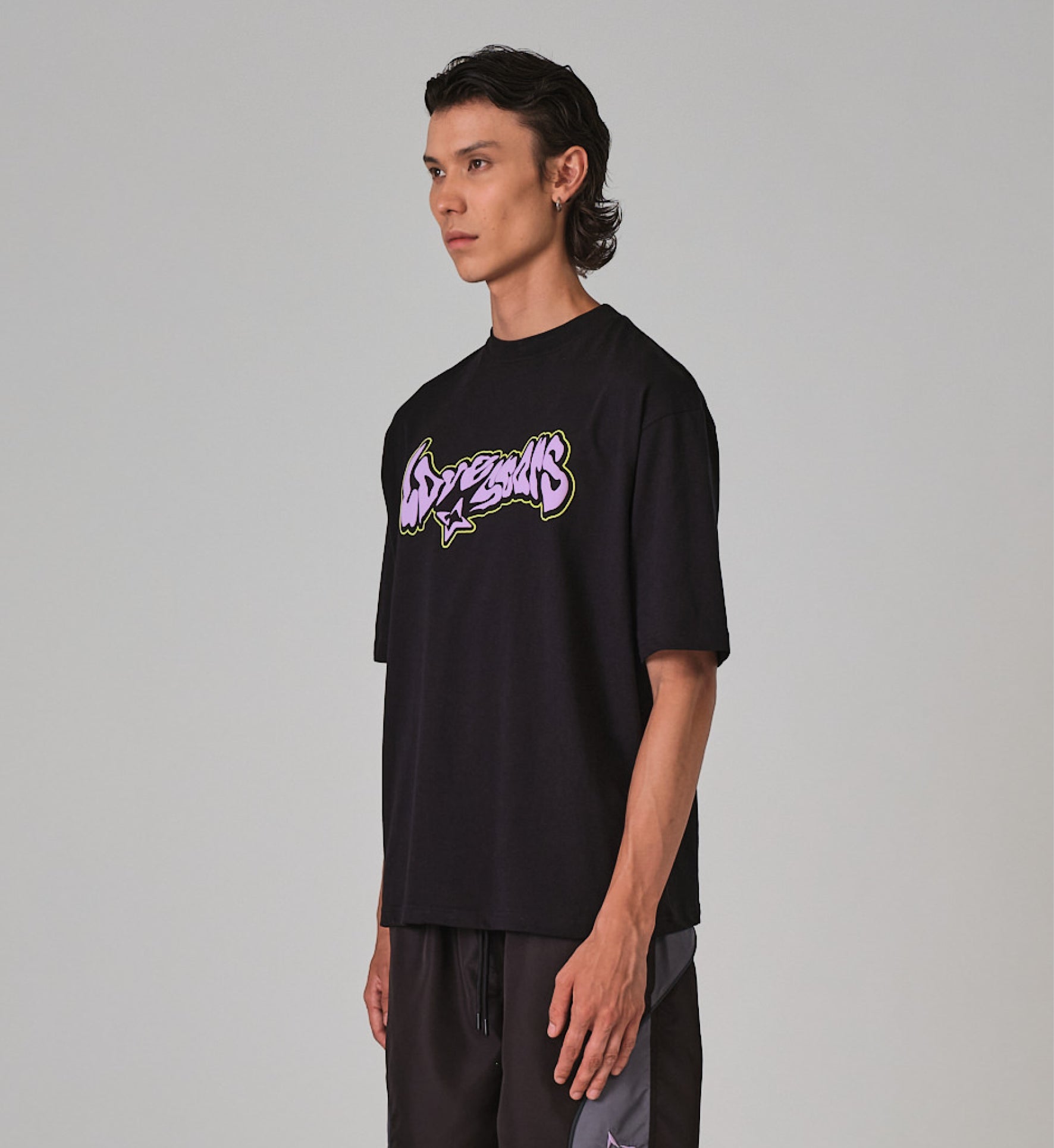 COSMIC LOGO TEE BLACK