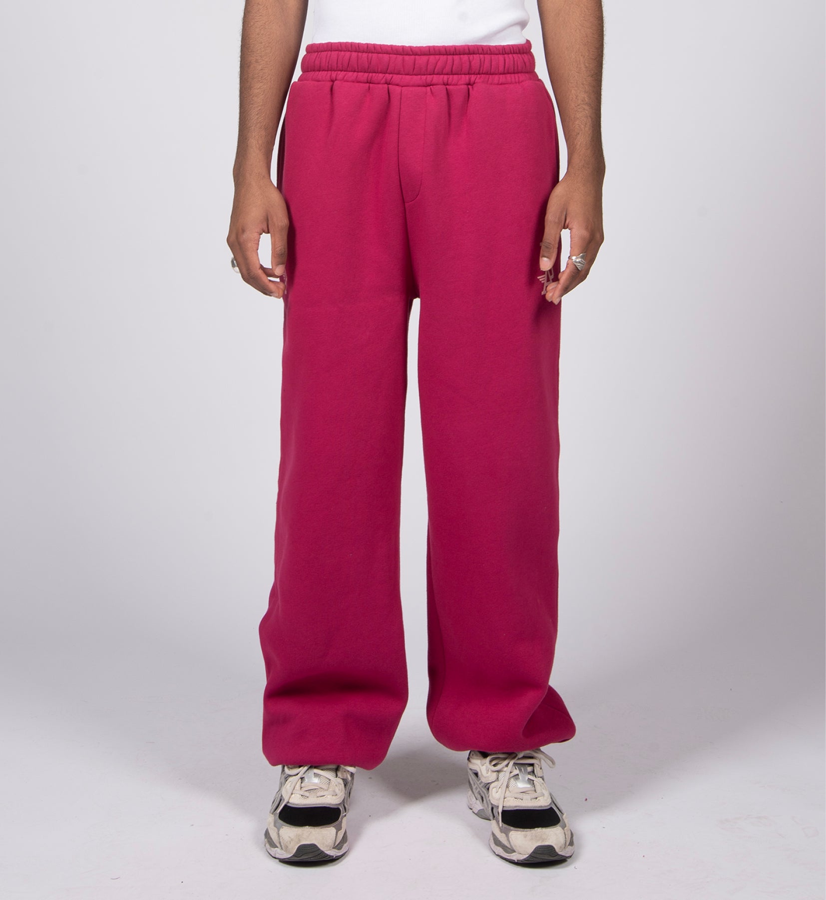 ACADEMY SWEATPANTS DARK RED