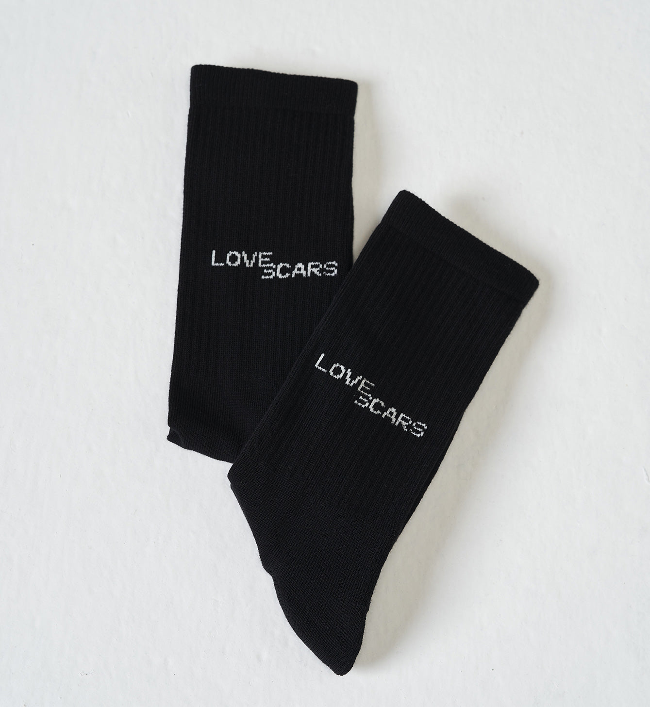 LOGO SOCKS BLACK