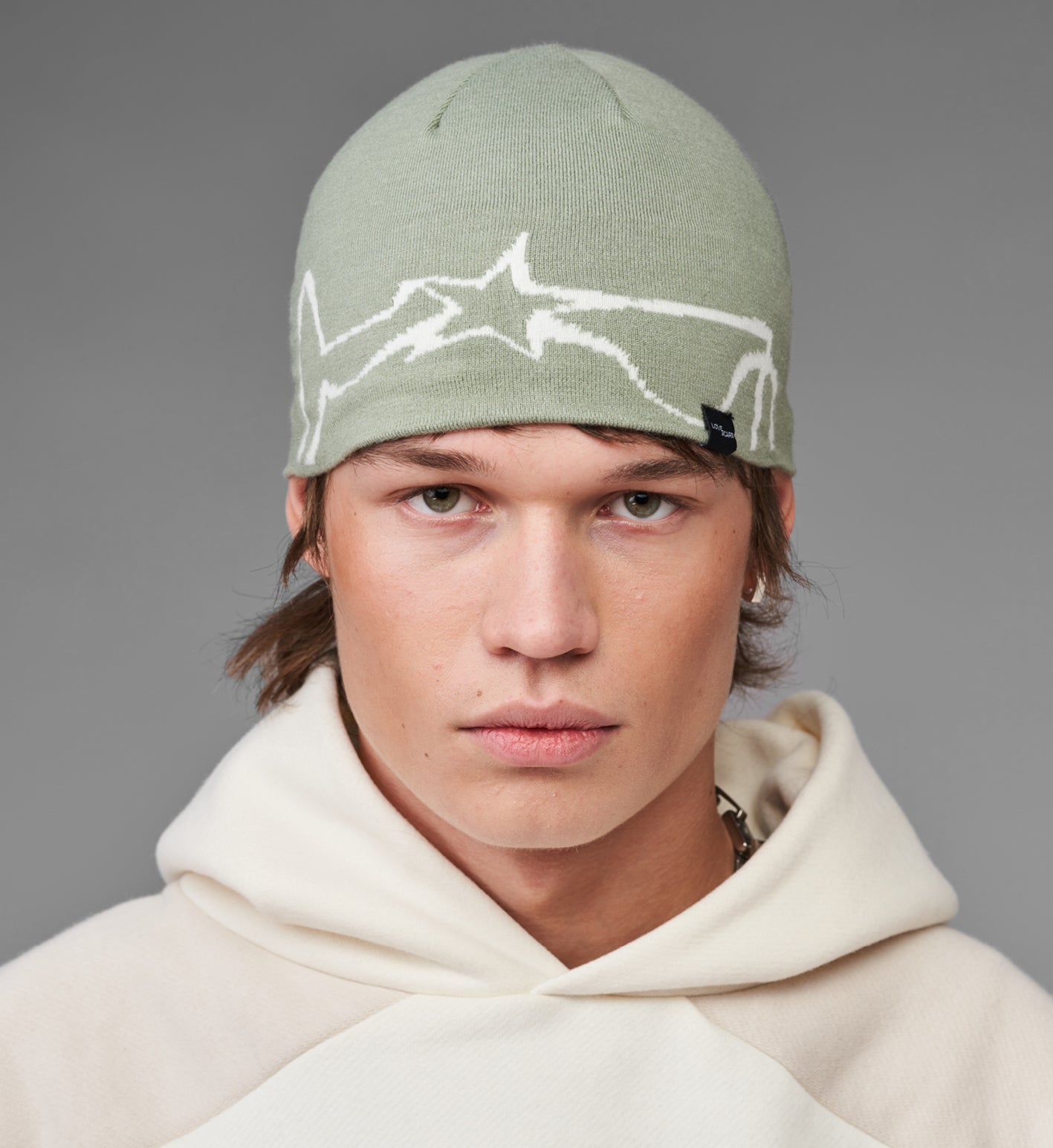 STAR BEANIE KHAKI