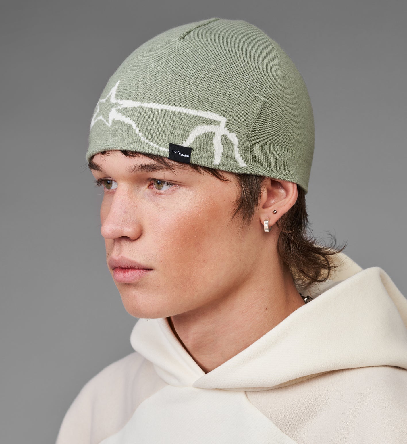 STAR BEANIE KHAKI