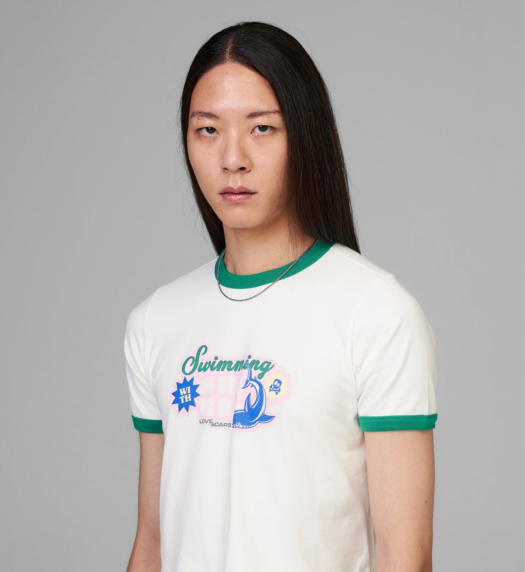BABY TEE CREME GREEN