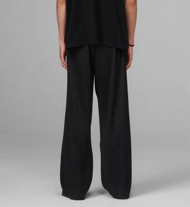 PLISSÉE PANTS BLACK