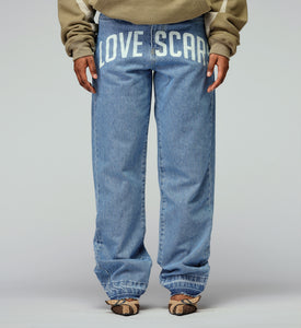 LOGO DENIM LIGHT BLUE