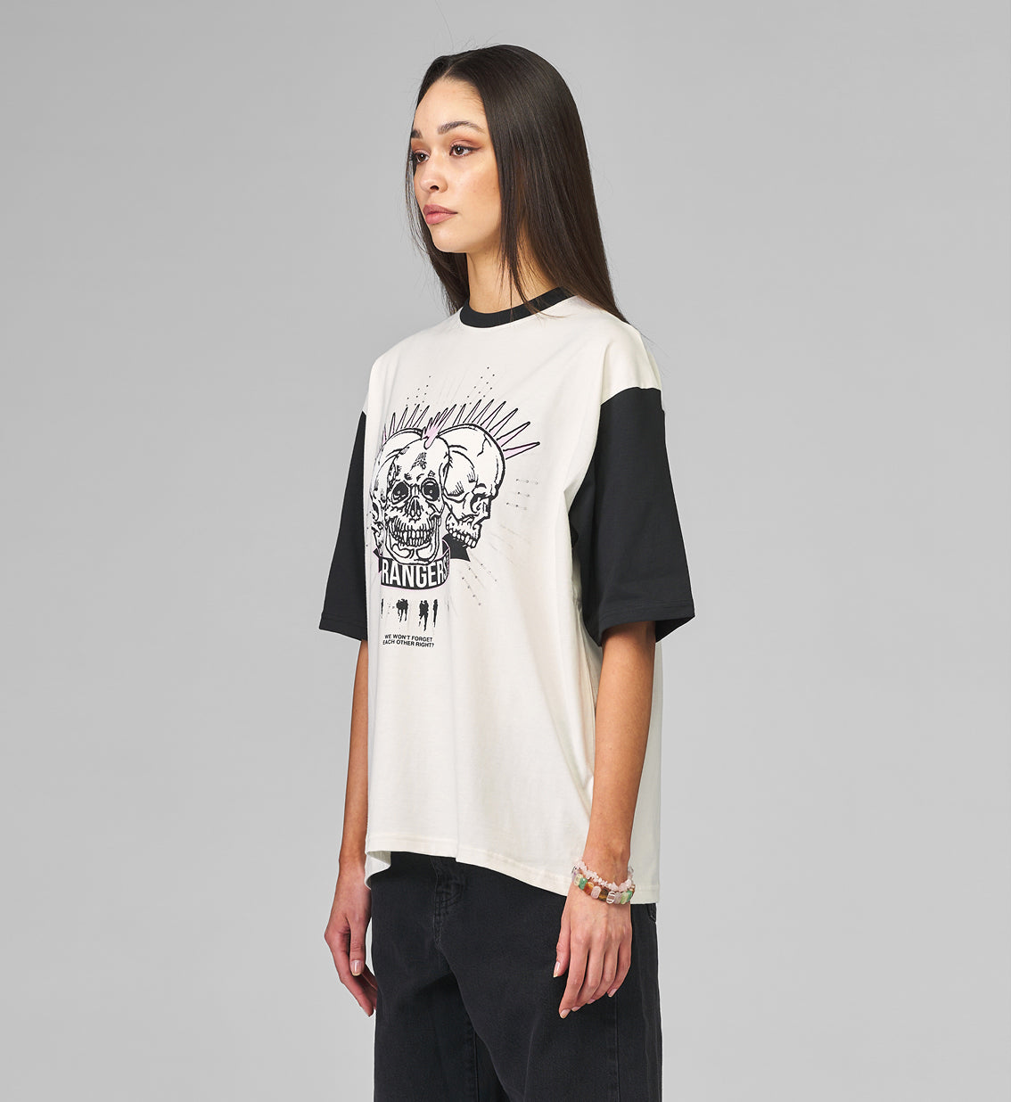 BIKER TEE CREME